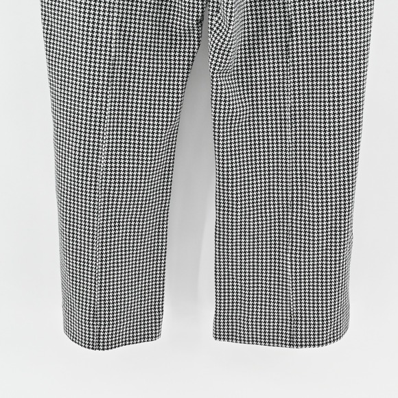 ANTHROPOLOGIE Pants‎ Womens Size XL Cartonnier Wide Leg Crop Pull On Houndstooth - Picture 6 of 12